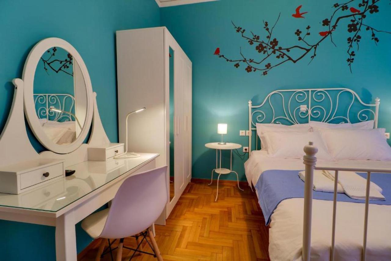 Spacious Central Flat☆3Min To Metro☆Ac|Netflix|Pc Афіни Екстер'єр фото